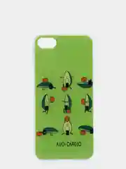 Бирюзовый чехол для iPhone 7 / 8 / SE, с рисунком