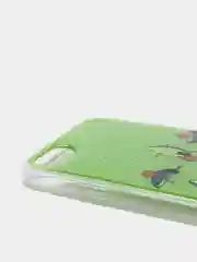 Бирюзовый чехол для iPhone 7 / 8 / SE, с рисунком