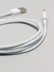 Белый кабель Lightning для iPhone 7, 8, X, 11, 12, 13, iPad, 1 метр, без упаковки