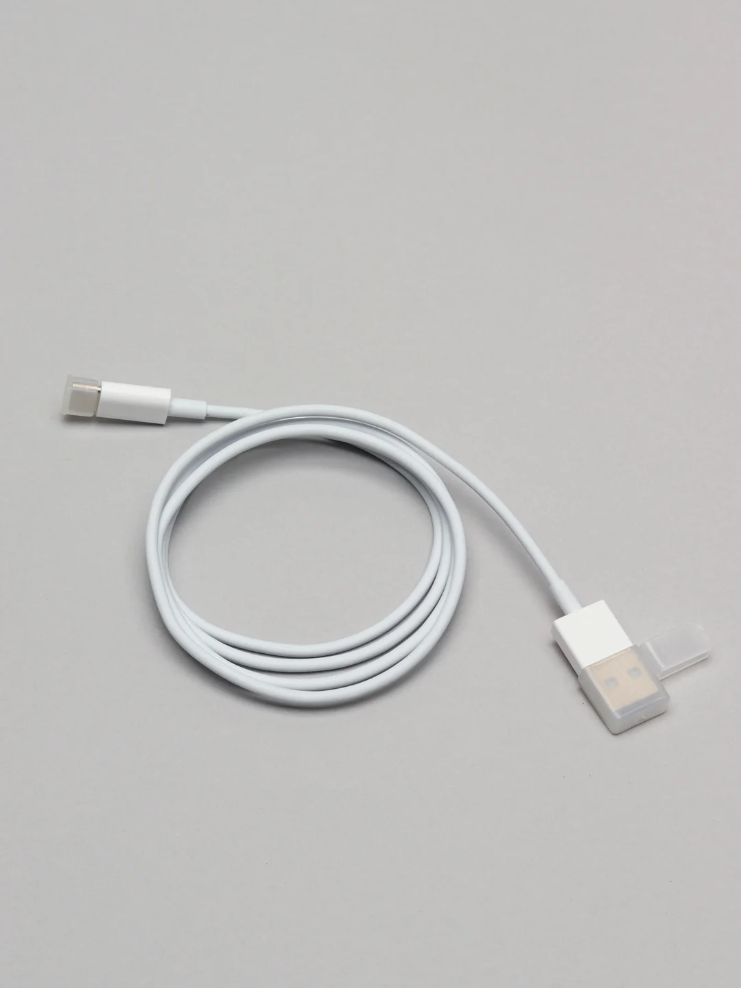 Белый кабель Lightning для iPhone 7, 8, X, 11, 12, 13, iPad, 1 метр, без упаковки