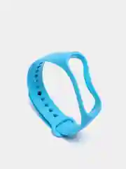 Голубой ремешок для Xiaomi Mi Band 3 / Mi Band 4 силиконовый, 20 цветов