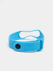 Голубой ремешок для Xiaomi Mi Band 3 / Mi Band 4 силиконовый, 20 цветов