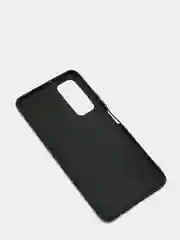 Черный чехол на Huawei P Smart 2021, Хуавей П Смарт 2021 силиконовый цветной матовый