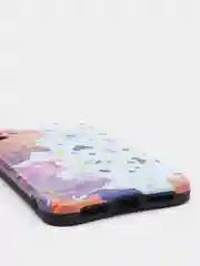Голубой чехол "Абстракция" для iPhone 11, 12