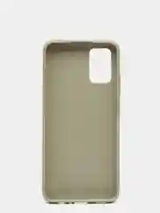 Серый чехол Samsung Galaxy A02s силиконовый