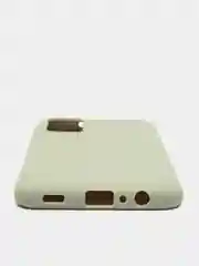 Серый чехол Samsung Galaxy A02s силиконовый