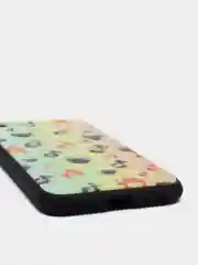 Голубой чехол для iPhone 7, 8, SE, ромбик