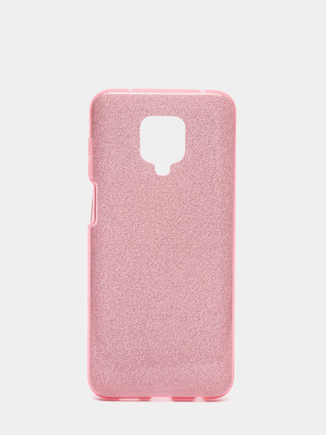 Розовый чехол для Xiaomi Redmi 9, Redmi 9A, Redmi 9C, Note 9Pro/Note 9S, блеск