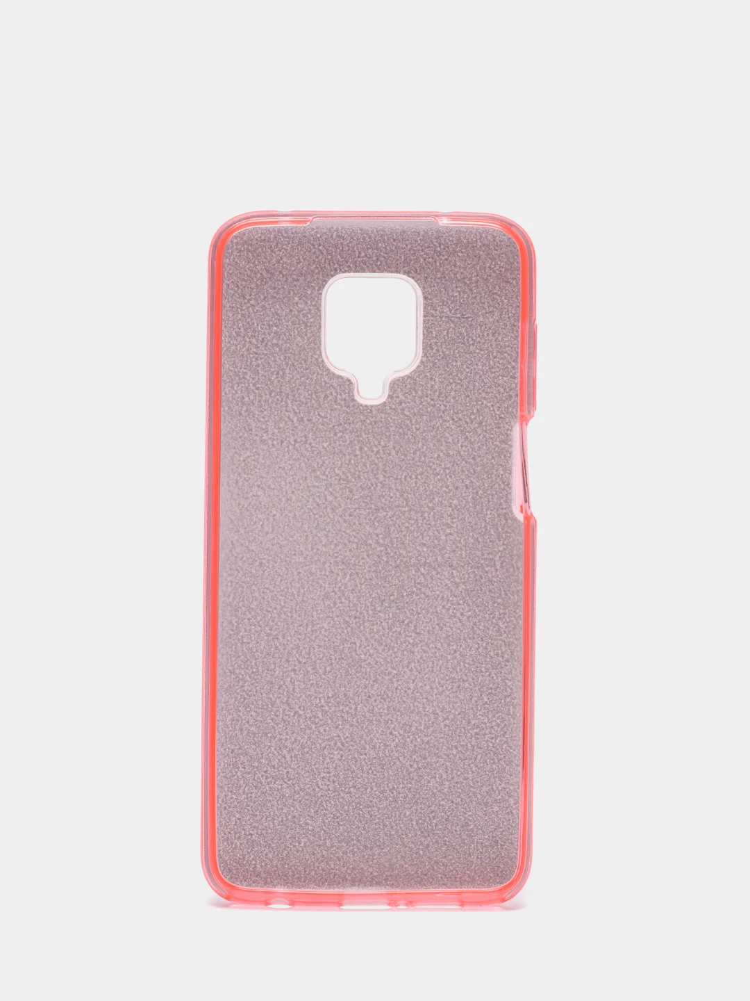 Розовый чехол для Xiaomi Redmi 9, Redmi 9A, Redmi 9C, Note 9Pro/Note 9S, блеск