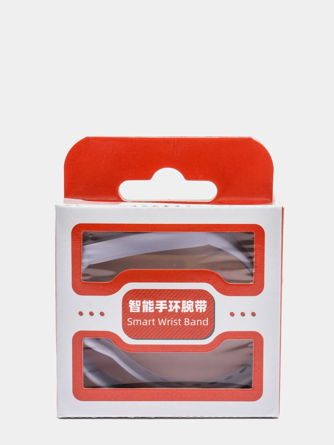 Серый ремешок для Xiaomi Mi Band 5 / 6 / 7, силиконовый