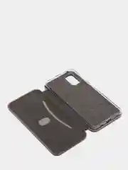 Бордовый чехол-книжка для Samsung J8, J6 2018, J5 2017, J120, S10 Plus, S10, S10E, J6 Plus, A6 2018