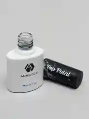 Золотой топ (закрепитель) для гель-лак Adricoco Potal, 8 мл