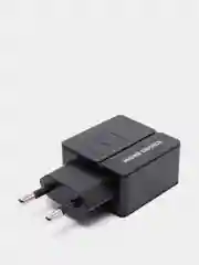 Черный блок питания для Быстрой зарядки 2USB 2,4 A, Зарядное устройство для Android / iPhone,NC46