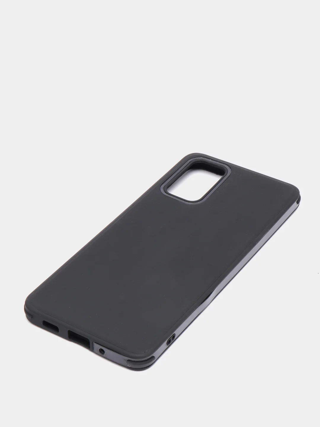 Черный чехол Samsung S20+, силиконовый