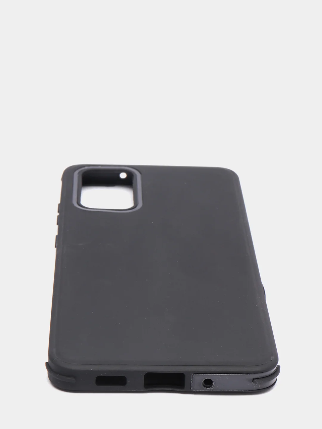 Черный чехол Samsung S20+, силиконовый