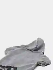 Серый толстовка с капюшоном для собак и кошек