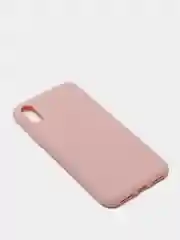 Лавандовый чехол для Apple iPhone X / XS силиконовый, матовый, однотонный