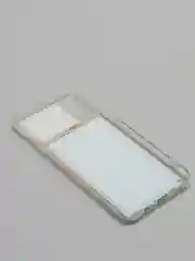 Желтый чехол Samsung Galaxy A02 силиконовый переливающийся жидкий с блестками и защитой камеры