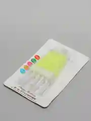 Желтый свечи для торта, 10 штук