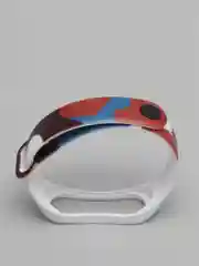 Бордовый ремешок для Xiaomi Mi Band 3, 4, 5, 6 силиконовый