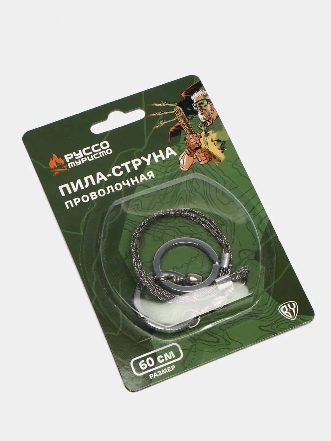 Пила-струна проволочная, металл, 60см