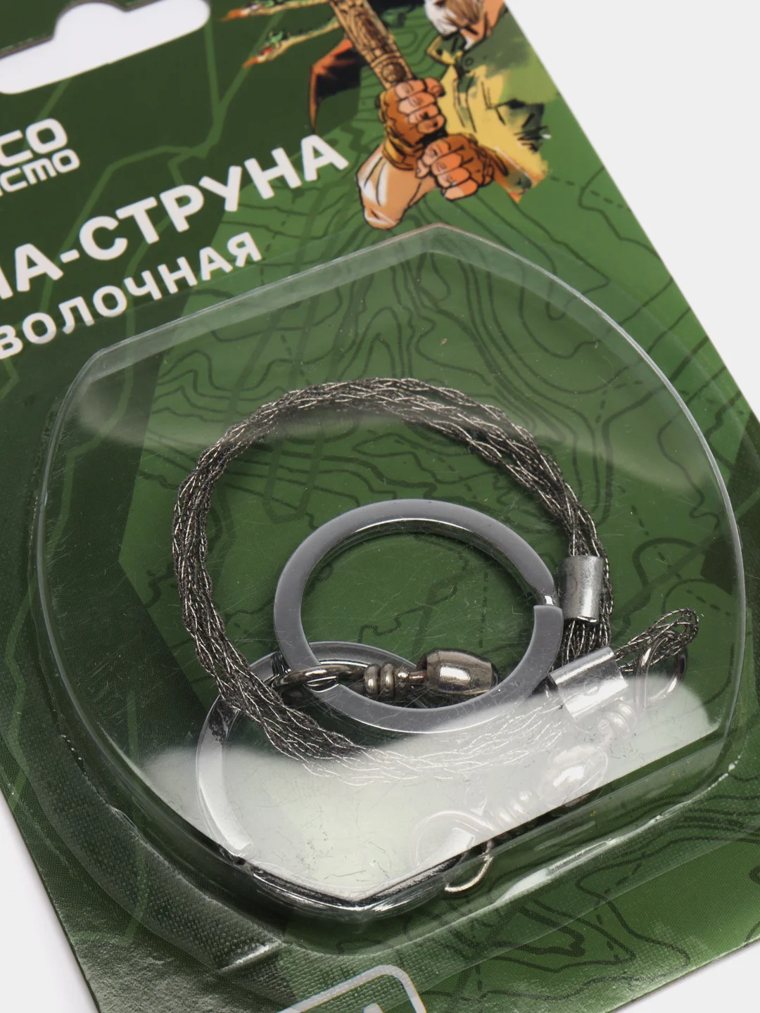 Пила-струна проволочная, металл, 60см