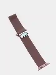 Розовый стальной миланский ремешок на Apple Watch 3, 4, 5 (4 вида)