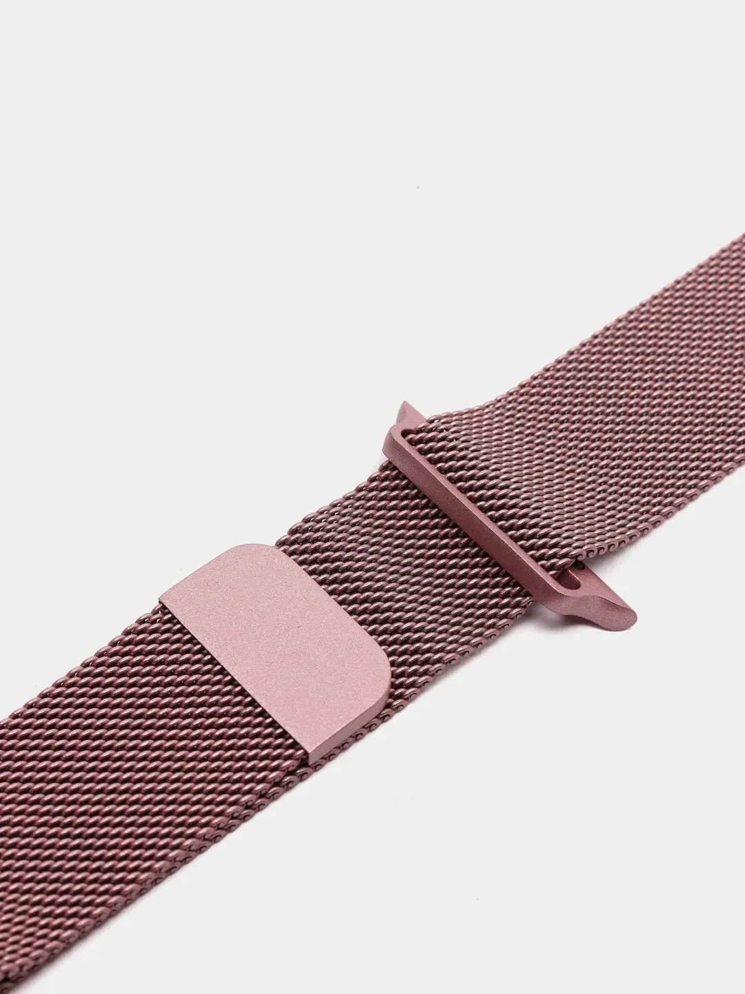 Розовый стальной миланский ремешок на Apple Watch 3, 4, 5 (4 вида)