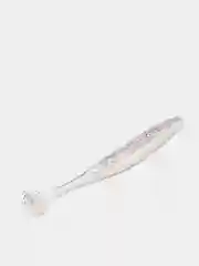 Серебряный виброхвост, силиконовая приманка, 55-120 мм, 10 штук