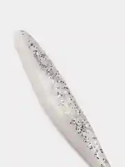 Серебряный виброхвост, силиконовая приманка, 55-120 мм, 10 штук