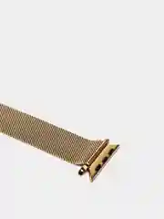 Золотой стальной миланский ремешок на Apple Watch 3, 4, 5 (4 вида)