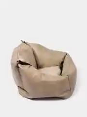 Серый металлик автолежак для собак