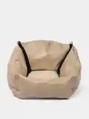 Серый металлик автолежак для собак