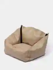 Серый металлик автолежак для собак