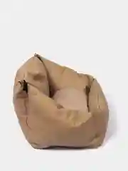 Бежевый автолежак для собак