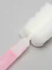 Розовый щетка-губка для мытья бутылочек
