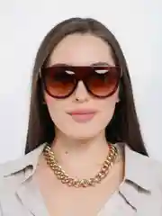 Светло-коричневый женские солнцезащитные очки