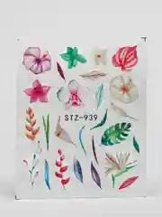 Конфетный наклейки для маникюра ногтей, слайдеры
