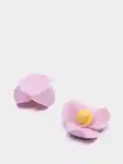 Сиреневый кабошон "Цветок"