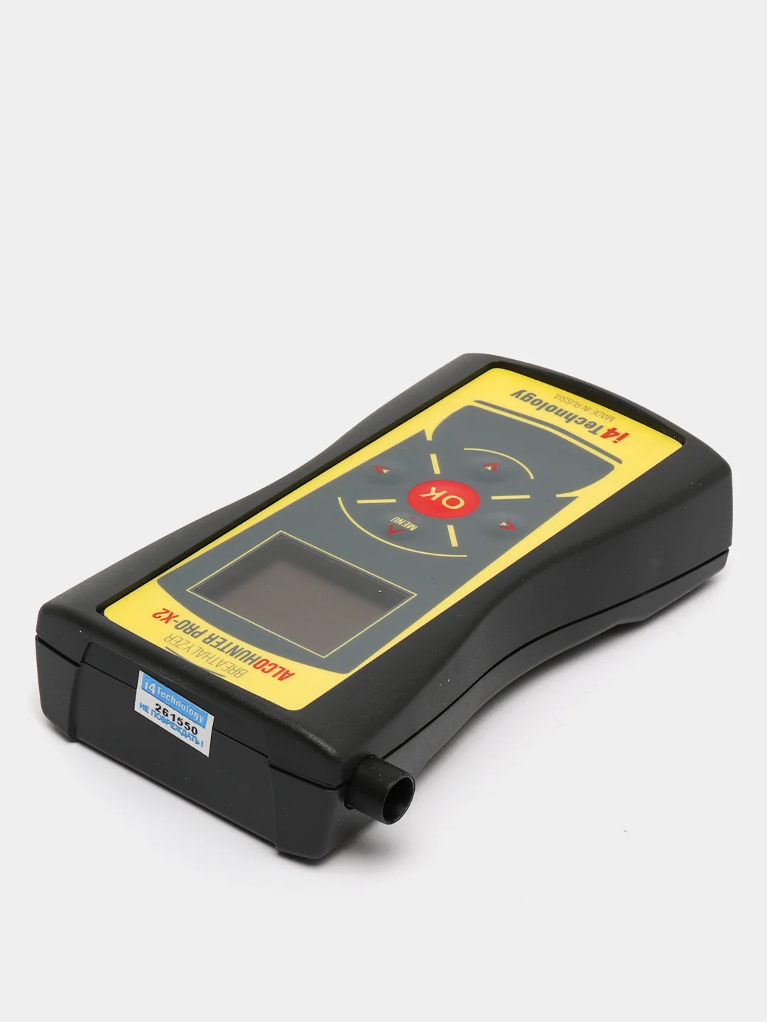 Профессиональный электрохимический Алкотестер с мундштуком AlcoHunter Professional X2