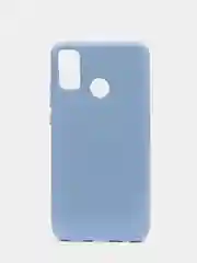 Голубой силиконовый чехол с Soft-touch покрытием Honor 9X Lite, Honor 8x