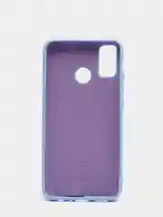 Голубой силиконовый чехол с Soft-touch покрытием Honor 9X Lite, Honor 8x