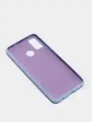 Голубой силиконовый чехол с Soft-touch покрытием Honor 9X Lite, Honor 8x