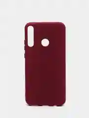 Тёмно-бордовый чехол с Soft-touch покрытием Honor 9C, Huawei P40 lite E, Huawei Y7P