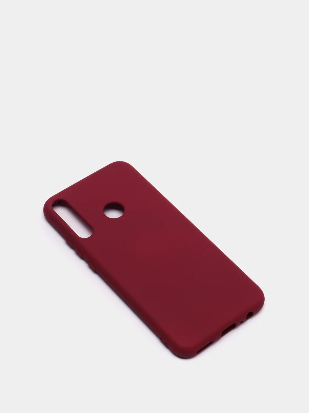 Тёмно-бордовый чехол с Soft-touch покрытием Honor 9C, Huawei P40 lite E, Huawei Y7P