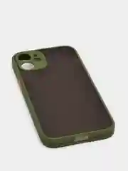 Зелёный хаки чехол iPhone 12 mini матовый
