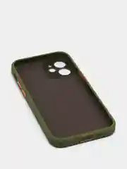 Зелёный хаки чехол iPhone 12 mini матовый
