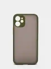 Зелёный хаки чехол iPhone 12 mini матовый