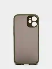 Зелёный хаки чехол iPhone 12 mini матовый