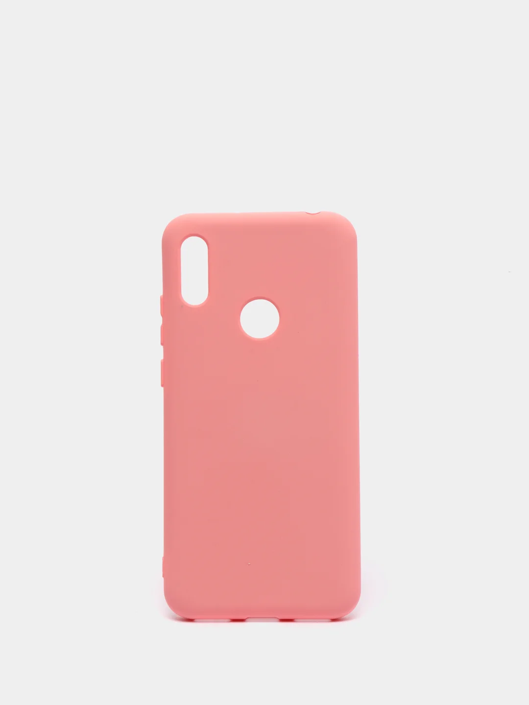 Кораллово-розовый силиконовый чехол с Soft-touch покрытием Honor 8A, 8A PRO, 8A Prime, Huawei Y6 2019, Y6S
